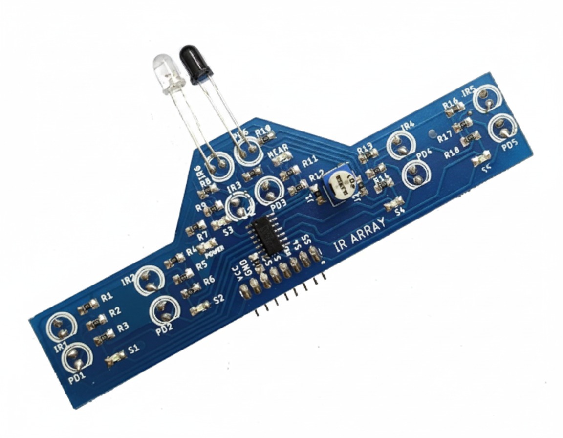 5 Channel IR Line Sensor Array Module