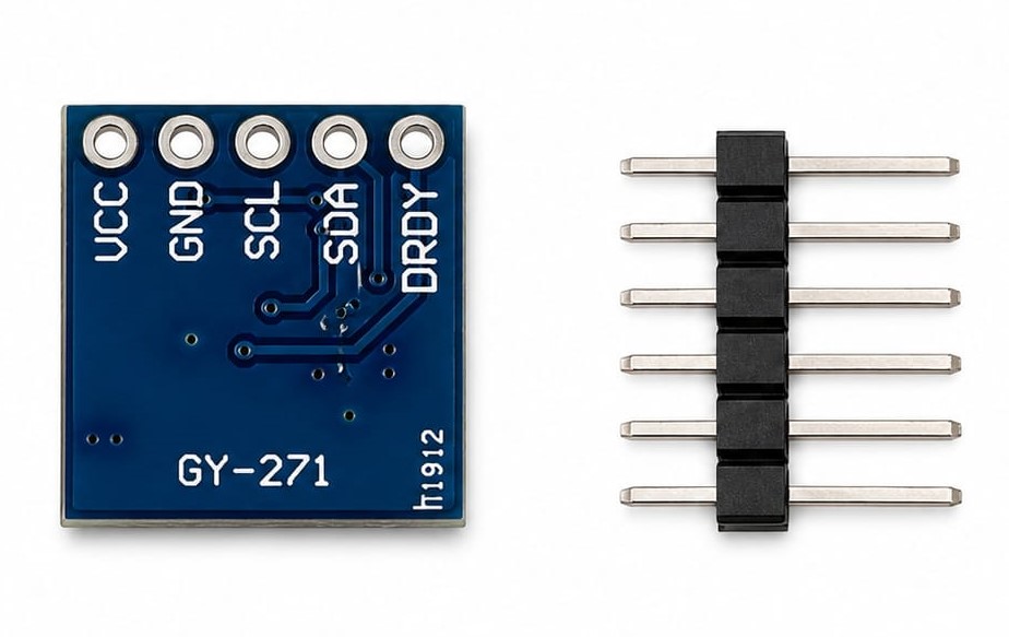 GY-271 3-Axis Digital Compass Magnetometer Module - Image 2