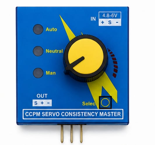 Digital Multi Servo Tester ESC RC Consistency CCPM Master Speed Control