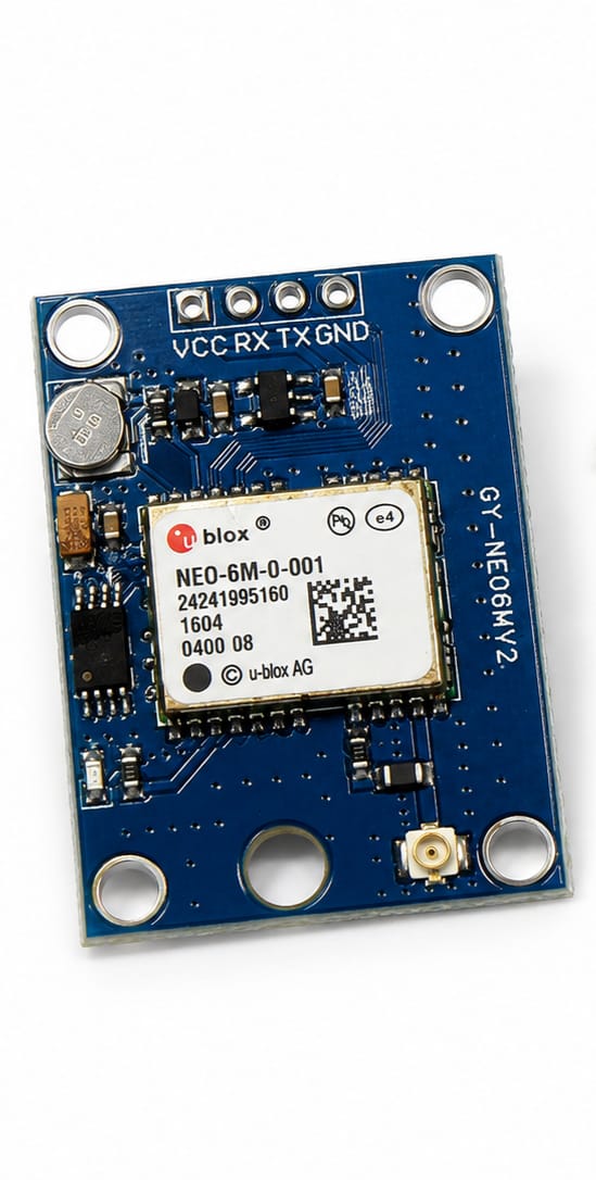 NEO-6M GPS Module with External Ceramic Antenna (GY-NEO6MV2)