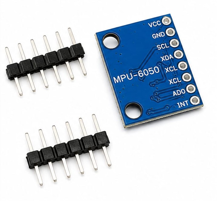 MPU-6050 6-Axis Gyroscope and Accelerometer Sensor Module - Image 3